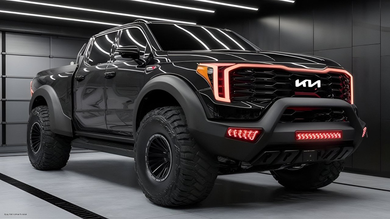 New 2026 Kia Tasman Pickup Unveiled